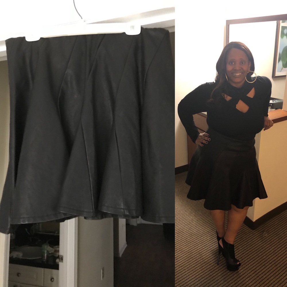 Leather Skirt